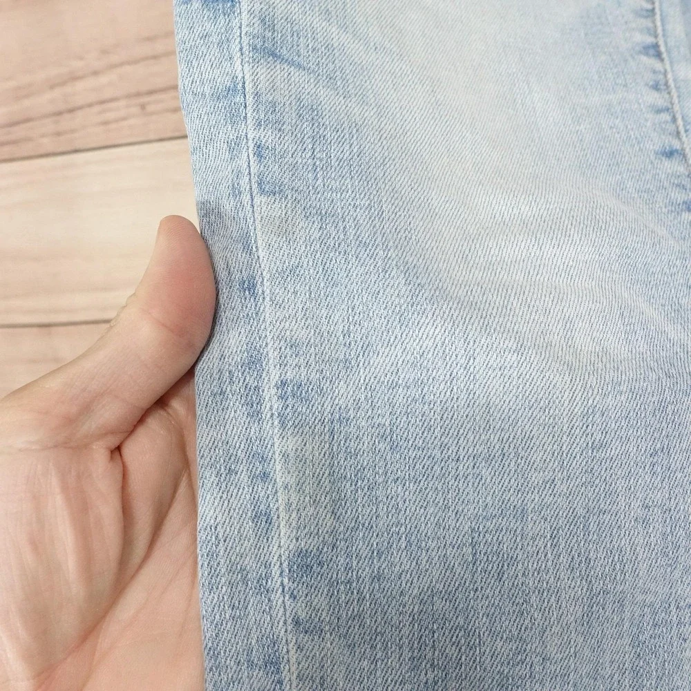 American Eagle Jeans Mens 28x32 Blue Light Wash Airflex+ Temp Tech Skinny Denim